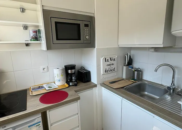 דירה A Avec Balcon, Wifi Gratuit & Parking - Fr-1-487-372 קאבורג